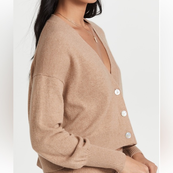 NWT LE ORE Palermo Cashmere Cardigan Size M - Picture 5 of 11